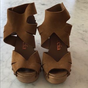 Pedro Garcia Wedge Sandals